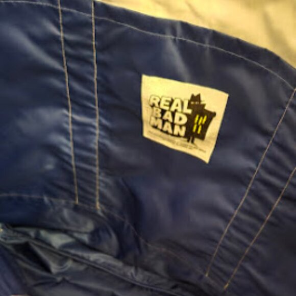 Real Bad Man Shroomer Large Tote Bag-Blue - Picture 6 of 8